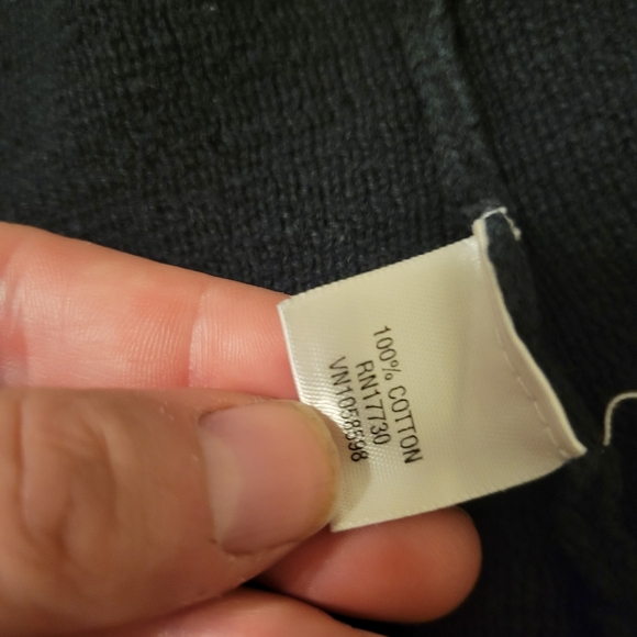 Isaac Mizrahi For Target Black Button Knit Cardigan Sweater Size Medium - Picture 3 of 5